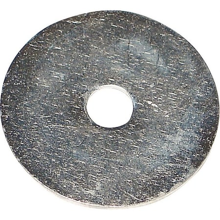 Extra Thick Fender Washers 1/4" X 1-1/2" - Zinc Plated Steel, Pack Of 20, Heavy Duty Fasteners For DIY & Auto